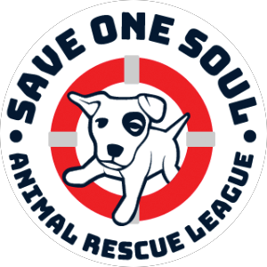 Save One Soul Animal Rescue League Logo with white background